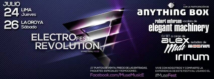 Desarrollamos los spots para la campaña del festival de música electrónica Electro Fest Revolution, realizado en la ciudad de Lima y La Oroya.