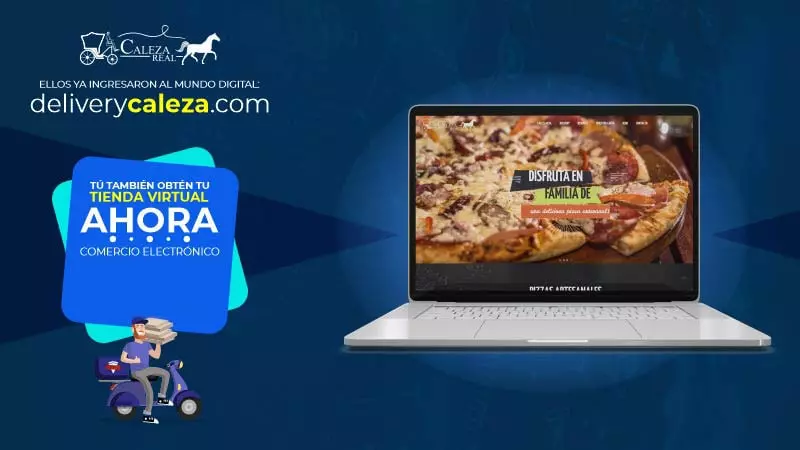 Tienda Virtual y APP Android Delivery para Caleza Real - Huancayo