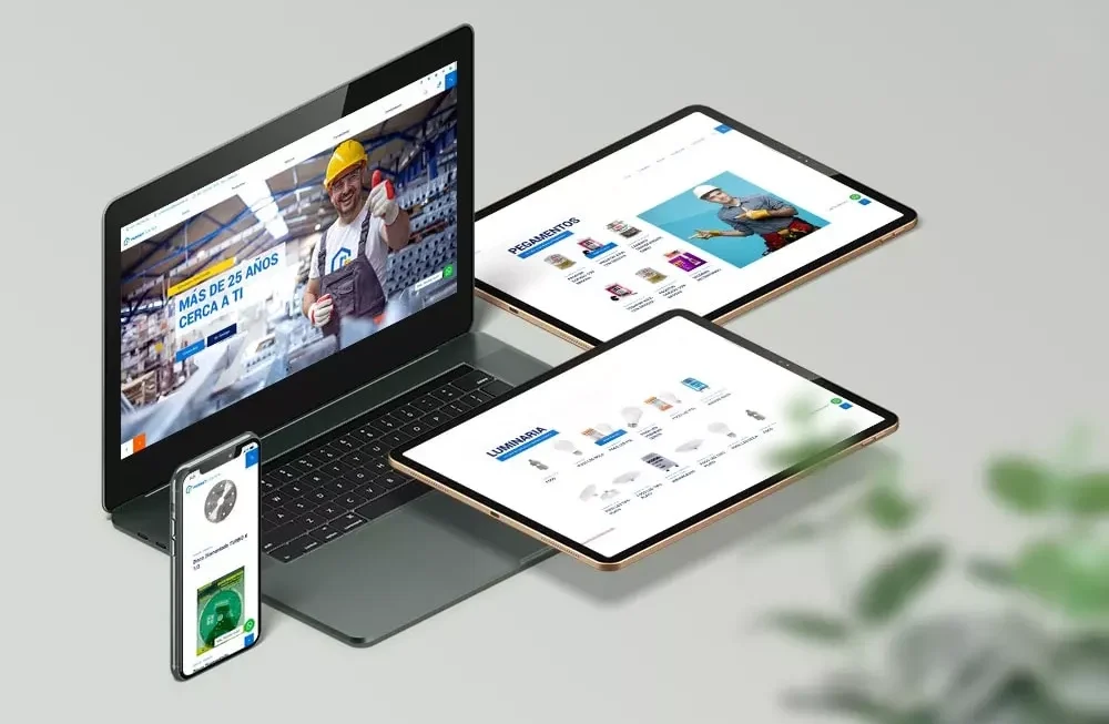 Diseño web de la empresa FerretCenter - WordPress