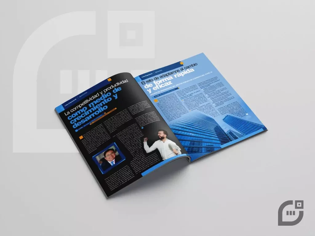 Diseño de la revista “Visión Empresarial” - UNCP