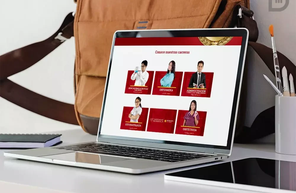 Diseño del portal web de la Universidad Roosevelt - WordPress