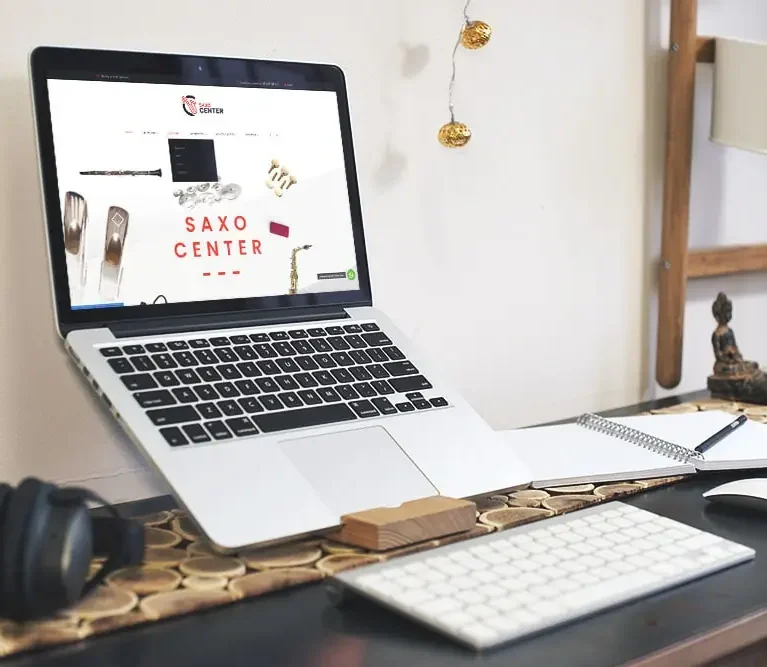 Desarrollo Tienda Virtual - Saxo Center