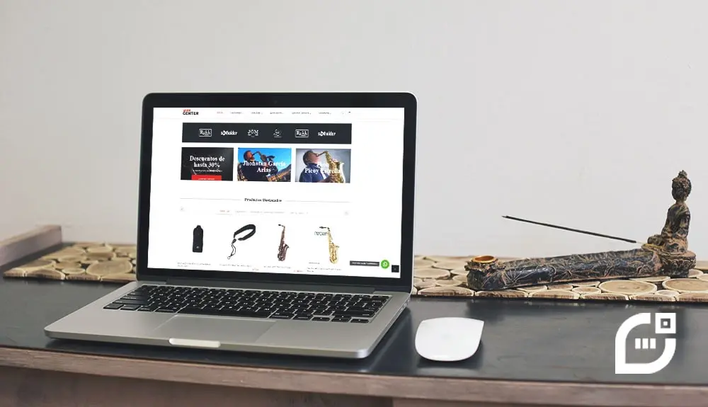 Desarrollo Tienda Virtual - Saxo Center