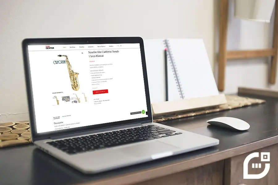 Desarrollo Tienda Virtual - Saxo Center