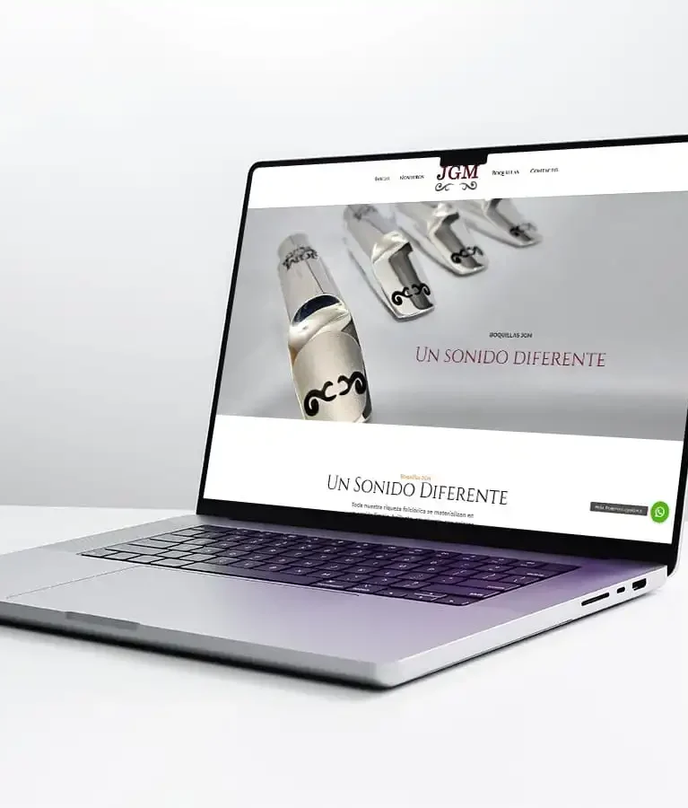 Desarrollo Tienda Virtual - Boquillas JGM