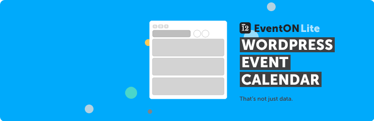 Plugin de WordPress para gestión de eventos EventON