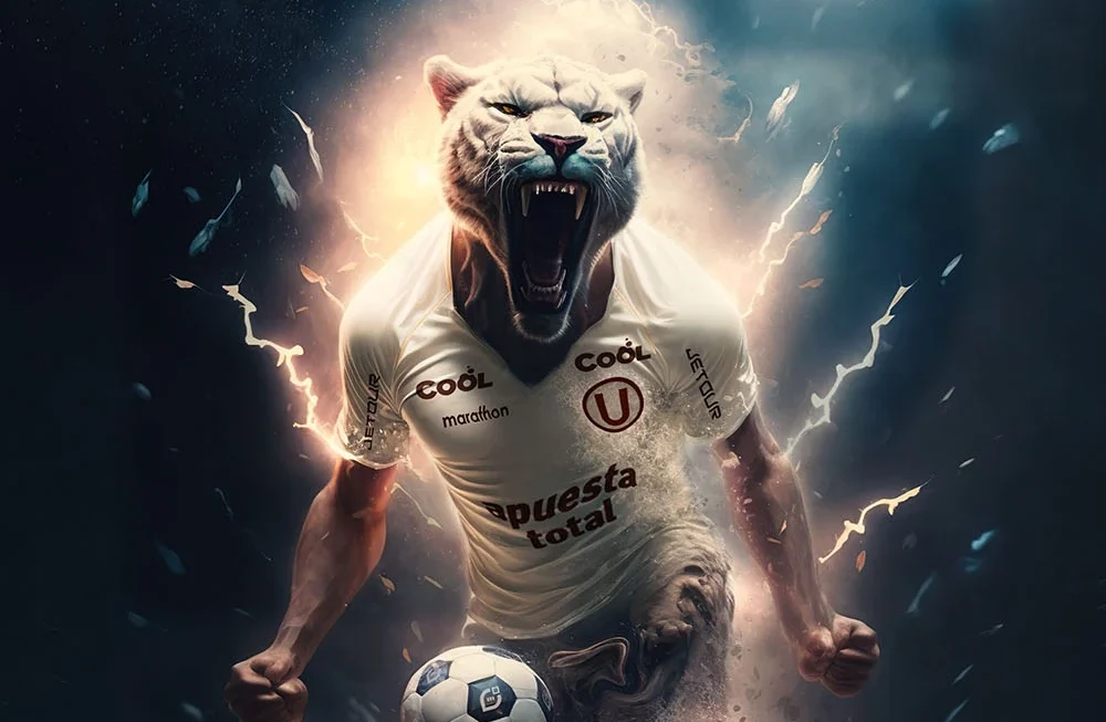 El rugido del puma - Diseñado por Daniel Meza con Midjourney y Photoshop