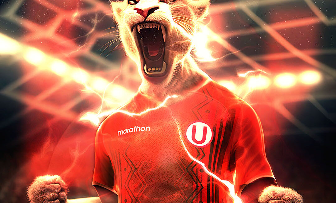 El puma con toda la energía - Diseñado por Daniel Meza con Midjourney y Photoshop - Soy merengue