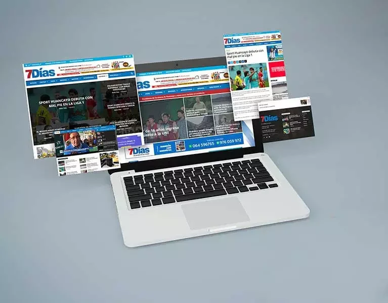 Portal de noticias del diario 7 Días