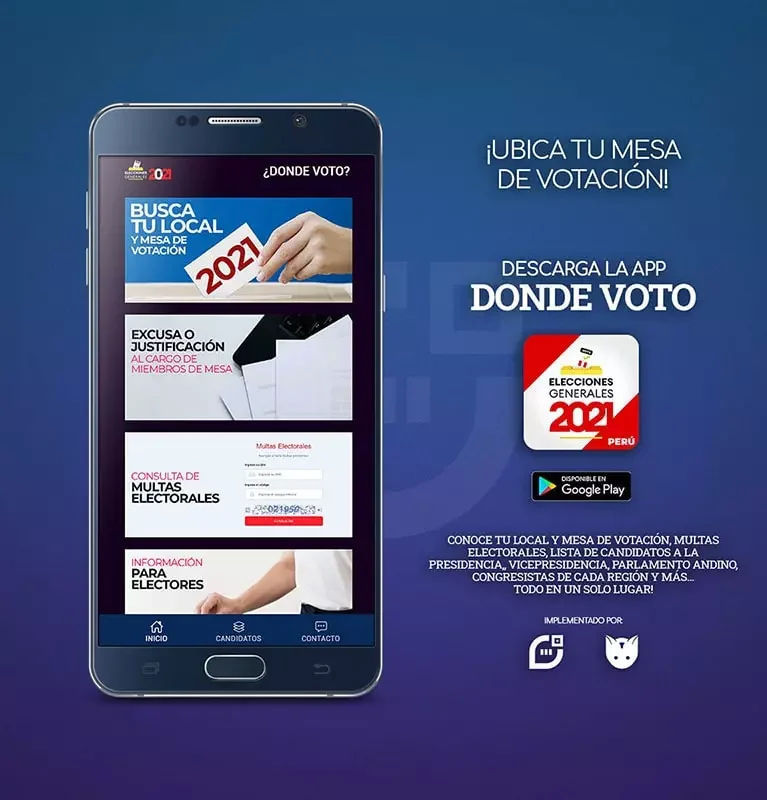 APP Donde Voto 2021