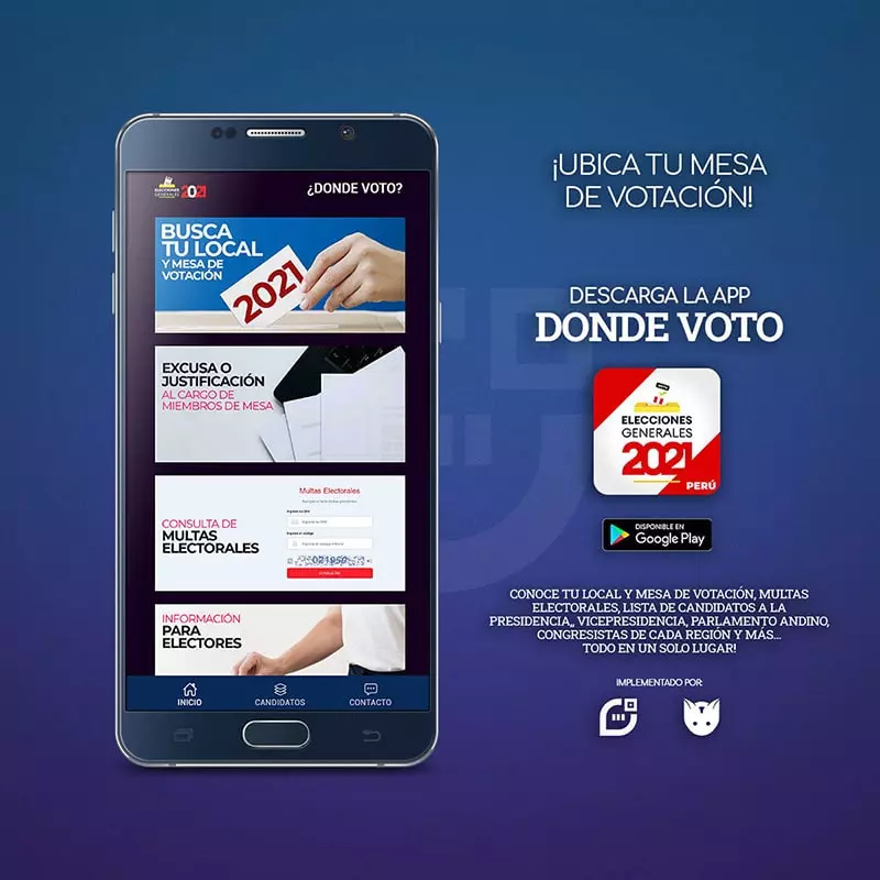APP Donde Voto 2021