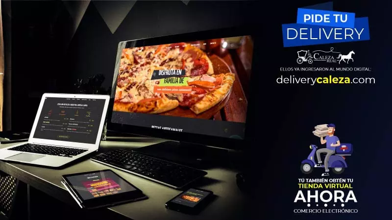 Tienda Virtual y APP Android Delivery para Caleza Real - Huancayo